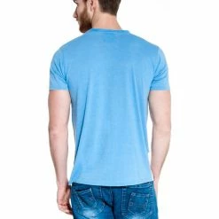 French Denim T-Shirt ray? marin T-shirts & Polos 7 French Denim T-Shirt ray? marin T-shirts & Polos -French Denim Soldes 21553302 500 C