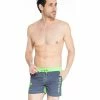 French Denim Short de bain bicolore vert Pochettes / Sacoches -French Denim Soldes 21553309 500 A