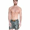 French Denim Short de bain camouflage Kaki Pochettes / Sacoches -French Denim Soldes 21553313 500 A