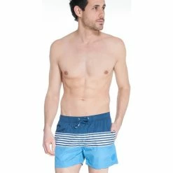 French Denim Short de bain ray? bleu Pochettes / Sacoches