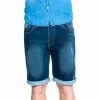 French Denim Bermudas jeans destroy stretch Bleu Shorts & Bermudas 2 French Denim Bermudas jeans destroy stretch Bleu Shorts & Bermudas -French Denim Soldes 21553329 500 A