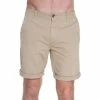 French Denim Bermudas chino stretch beige Shorts & Bermudas