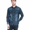 French Denim Chemise denim manches longues Chemises 2 French Denim Chemise denim manches longues Chemises -French Denim Soldes 21553346 500 A