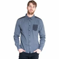 French Denim Chemise popeline bicolore Chemises