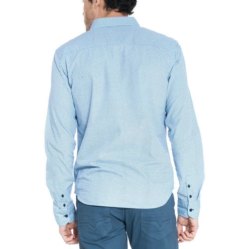 French Denim Chemise popeline imprim?e Chemises 4 French Denim Chemise popeline imprim?e Chemises – Image 2