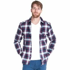 French Denim Chemise ? carreaux Chemises