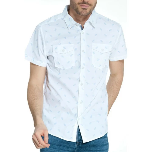 French Denim Chemise imprim? ananas Chemises 4 French Denim Chemise imprim? ananas Chemises – Image 2