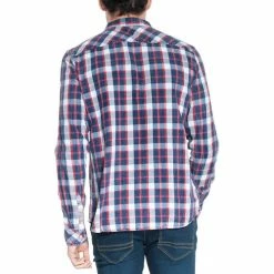 French Denim Chemise ? carreaux Western Chemises -French Denim Soldes 21553373 500 C