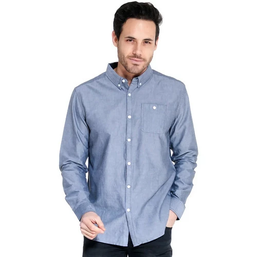 French Denim Chemise manches longues Oxford Chemises 3 French Denim Chemise manches longues Oxford Chemises