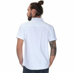 French Denim Chemise manches courtes Oxford Chemises -French Denim Soldes 21553382 500 C