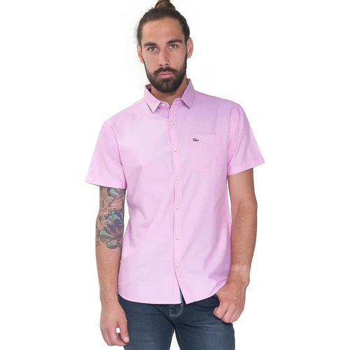 French Denim Chemise manches courtes Oxford Chemises 3 French Denim Chemise manches courtes Oxford Chemises