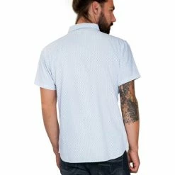 French Denim Chemise Imprim?e losanges Chemises -French Denim Soldes 21553387 500 C