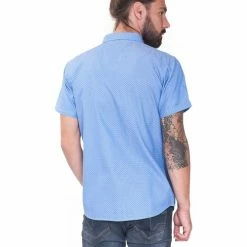 French Denim Chemise Imprim?e losanges Chemises -French Denim Soldes 21553388 500 C