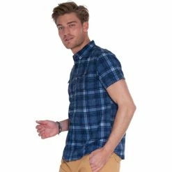 French Denim Chemise manches courtes ? carreaux Chemises -French Denim Soldes 21553397 500 C