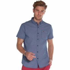 French Denim Chemise micromotif stretch Chemises