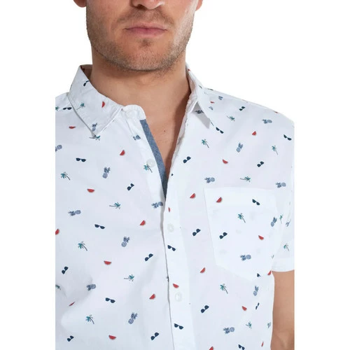 French Denim Chemise imprim? ?t? Chemises 4 French Denim Chemise imprim? ?t? Chemises – Image 2