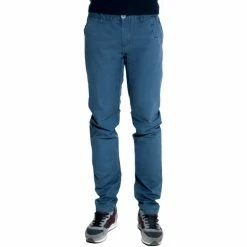 French Denim Pantalon chino imprim? marine Pantalons