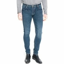 French Denim Jeans slim bleu effet us? Jeans