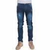 French Denim Jeans destroy stretch Slim Jeans -French Denim Soldes 21553413 500 A