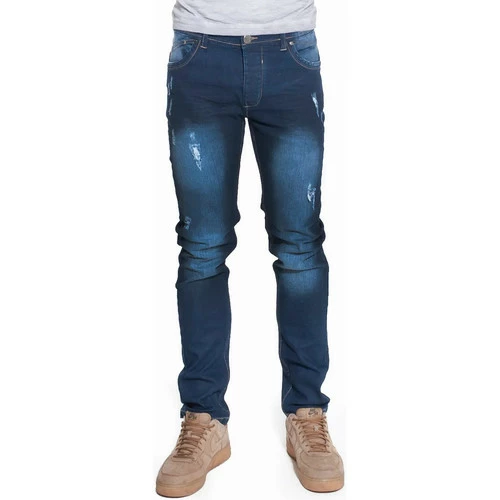 French Denim Jeans destroy stretch Slim Jeans 2 French Denim Jeans destroy stretch Slim Jeans