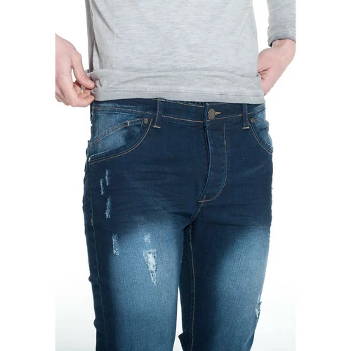 French Denim Jeans destroy stretch Slim Jeans 4 French Denim Jeans destroy stretch Slim Jeans – Image 3