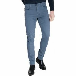 French Denim Pantalon en twill stretch indigo Pantalons