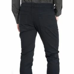French Denim Pantalon en twill stretch noir Pantalons -French Denim Soldes 21553417 500 C