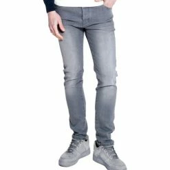 French Denim Jeans gris stretch regular Jeans