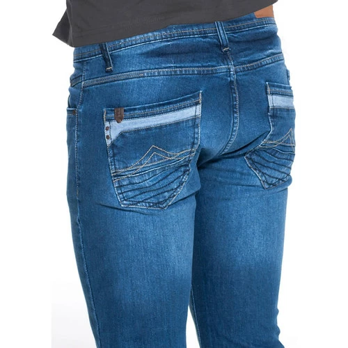 French Denim Jeans bleu clair stretch regular Jeans 4 French Denim Jeans bleu clair stretch regular Jeans – Image 2