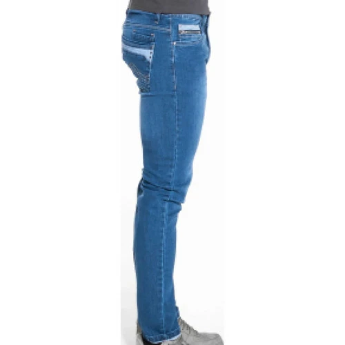 French Denim Jeans bleu clair stretch regular Jeans 5 French Denim Jeans bleu clair stretch regular Jeans – Image 3