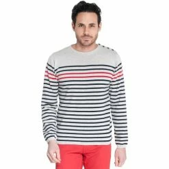 French Denim Pull marin boutonn? Pulls & Gilets