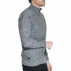 French Denim Gilet zipp? chin? Pulls & Gilets -French Denim Soldes 21553455 500 B