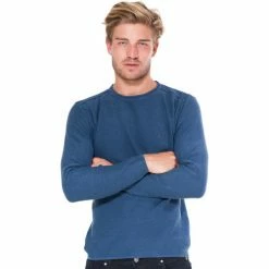 French Denim Pull maille nid d'abeille Pulls & Gilets