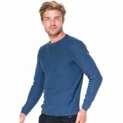 French Denim Pull maille nid d'abeille Pulls & Gilets -French Denim Soldes 21553480 500 C