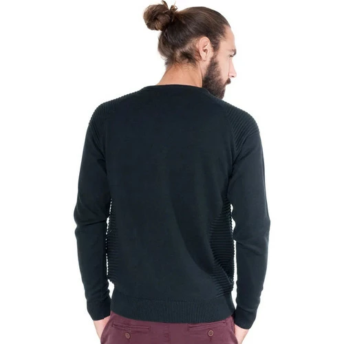 French Denim Pull col rond bi-mati?re Pulls & Gilets 4 French Denim Pull col rond bi-mati?re Pulls & Gilets – Image 2