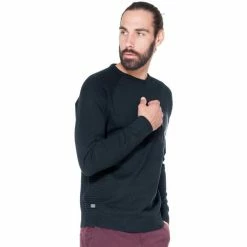 French Denim Pull col rond bi-mati?re Pulls & Gilets 7 French Denim Pull col rond bi-mati?re Pulls & Gilets -French Denim Soldes 21553486 500 C