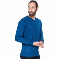 French Denim Pull col V chin? Pulls & Gilets -French Denim Soldes 21553500 500 C