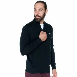 French Denim Gilet zipp? signature Pulls & Gilets -French Denim Soldes 21553514 500 C