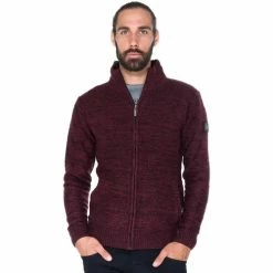 French Denim Gilet chin? col montant Pulls & Gilets