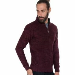 French Denim Gilet chin? col montant Pulls & Gilets 7 French Denim Gilet chin? col montant Pulls & Gilets -French Denim Soldes 21553542 500 C