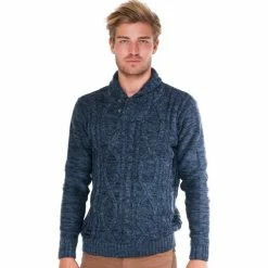 French Denim Pull col ch?le torsad? Pulls & Gilets