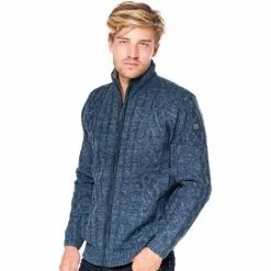 French Denim Gilet chaud doubl? sherpa Pulls & Gilets