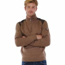 French Denim Pull Cycliste Fancy Col zipp? Pulls & Gilets