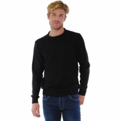 French Denim Pull torsad?s col rond Pulls & Gilets