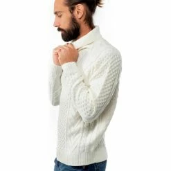 French Denim Polo bi-mati?re d?tails tricolores T-shirts & Polos -French Denim Soldes 21553587 500 C