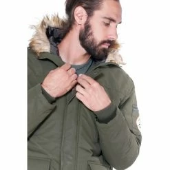 French Denim Parka exp?dition longue Manteaux 7 French Denim Parka exp?dition longue Manteaux -French Denim Soldes 21553596 500 C