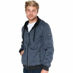 French Denim Blouson doubl? sherpa Manteaux -French Denim Soldes 21553597 500 C
