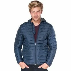French Denim Doudoune fine ? capuche Manteaux