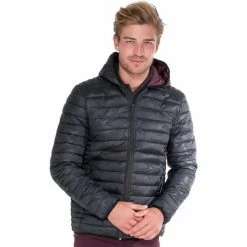 French Denim Doudoune camouflage ? capuche Manteaux