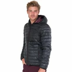 French Denim Doudoune camouflage ? capuche Manteaux -French Denim Soldes 21553612 500 C